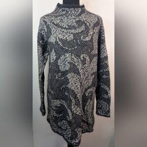 Peruvian Connection Alpaca Preppy Academia Travel Lagenlook Cozycore Sweater XS